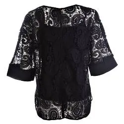 Блуза женская CLACIVE 175401 черный