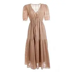Платье женское M&H 169162 коричневый
