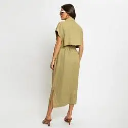 Платье женское ElectraStyle 165598 зеленый