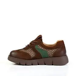 Кеды женские PAOLO MORO 187790 коричневый