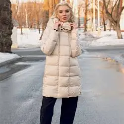 Куртка женская ElectraStyle 168854 бежевый
