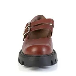 Туфли женские Wonders 186222 коричневый