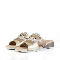 Сабо женские PITILLOS 188229 золотой