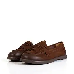 Лоферы женские MADIA MARA 187221 коричневый