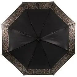 Зонт женский  автомат 3 сложения Fabretti 167614 черный