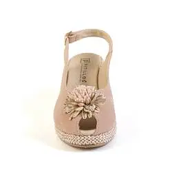 Босоножки женские PITILLOS 188947 бежевый