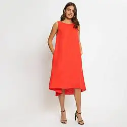 Платье женское ElectraStyle 165769 оранжевый