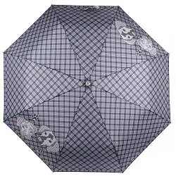 Зонт жен облегченный автомат 3 сложения Fabretti 164189 черный