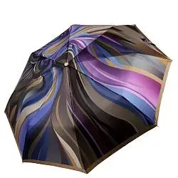 Зонт жен облегченный автомат 3 сложения Fabretti 164187 коричневый
