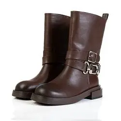 Полусапоги женские STIVALLI 187077 коричневый