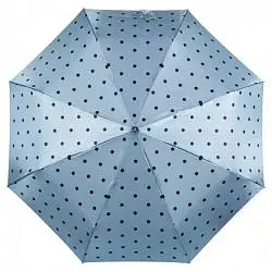 Зонт женский  автомат 3 сложения Fabretti 167613 голубой