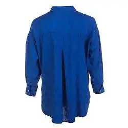 Рубашка женская Gomlex 169565 синий