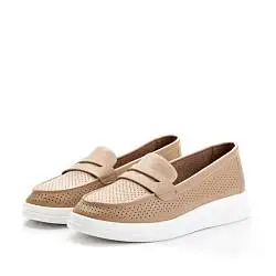 Лоферы женские Pirochi 187451 коричневый