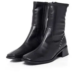 Полусапоги женские Wonders 183722 черный