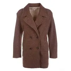 Пальто женское YERSE 171044 коричневый