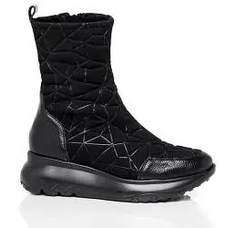 Полусапоги женские Wonders 183953 черный