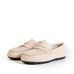 Лоферы женские MADIA MARA 187218 бежевый