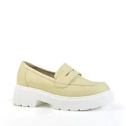 Лоферы женские Pirochi 187448 зеленый