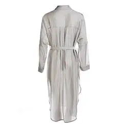 Платье-рубашка женское SS 176409 серый