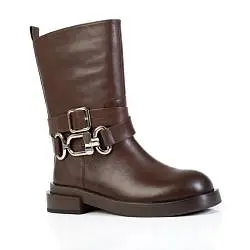 Полусапоги женские STIVALLI 187077 коричневый