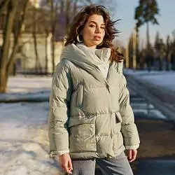 Куртка женская ElectraStyle 168852 зеленый