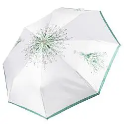 Зонт жен облегченный автомат 3 сложения Fabretti 167610 зеленый