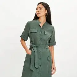 Платье женское ElectraStyle 165770 зеленый