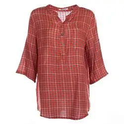 Рубашка женская Jiang zi 166824 оранжевый