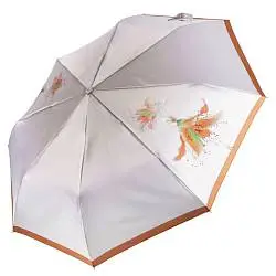 Зонт жен облегченный автомат 3 сложения Fabretti 167609 оранжевый