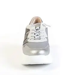 Кроссовки женские Wonders 187955 серебряный