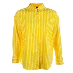 Рубашка женская Gomlex 169568 желтый