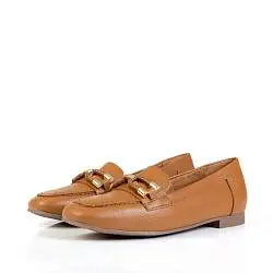 Лоферы женские PITILLOS 188267 коричневый