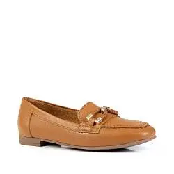 Лоферы женские PITILLOS 188267 коричневый