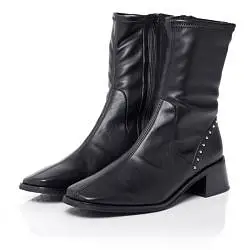 Полусапоги женские Wonders 183431 черный