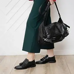 Полуботинки женские Le BOHEMIEN 164509 черный