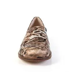 Лоферы женские Wonders 188296 серебряный