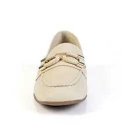 Лоферы женские PITILLOS 188260 бежевый