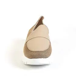 Лоферы женские Wonders 187896 бежевый
