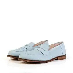 Лоферы женские Wonders 188326 голубой