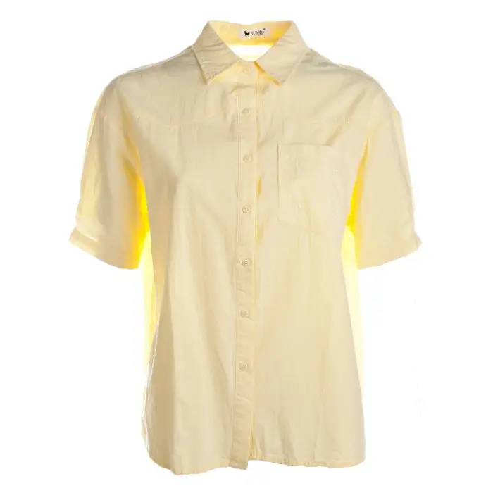 Рубашка женская KYL 175366 желтый